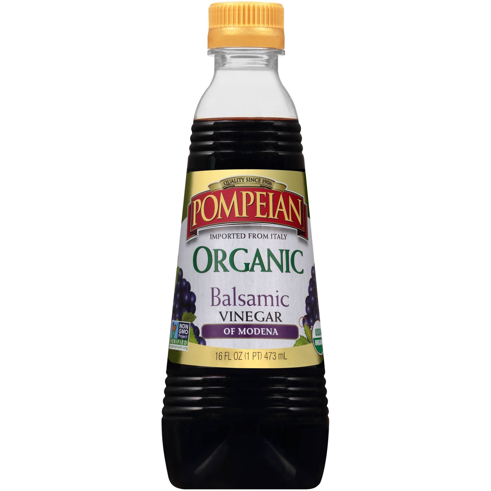 slide 1 of 8, Pompeian Organic Balsamic Vinegar of Modena - 16 fl oz, 16 fl oz