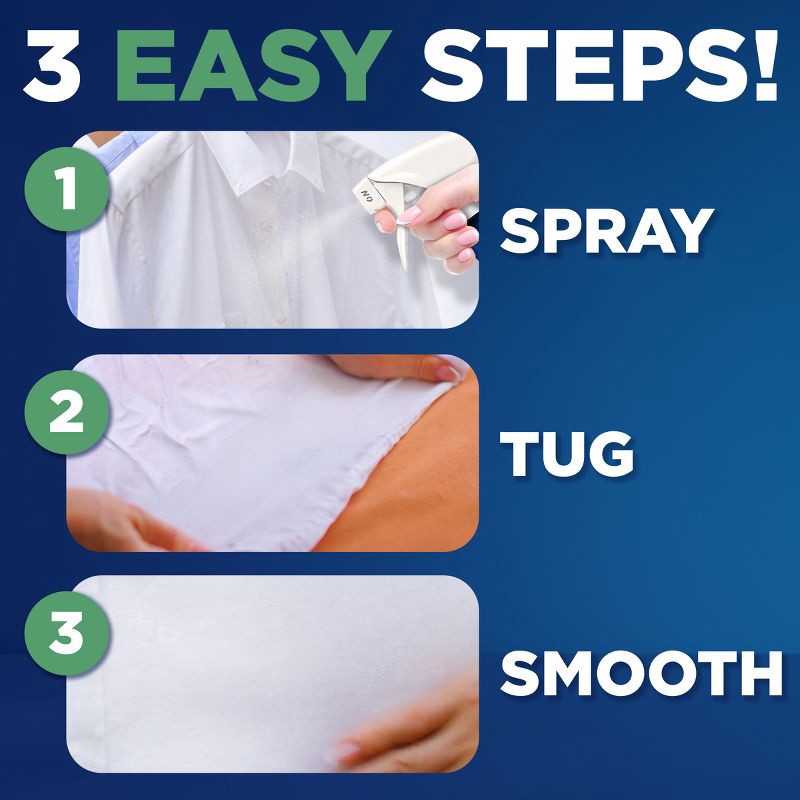 slide 5 of 10, Downy Crisp Linen Wrinkle Releaser Spray - 33.8oz, 33.8 oz