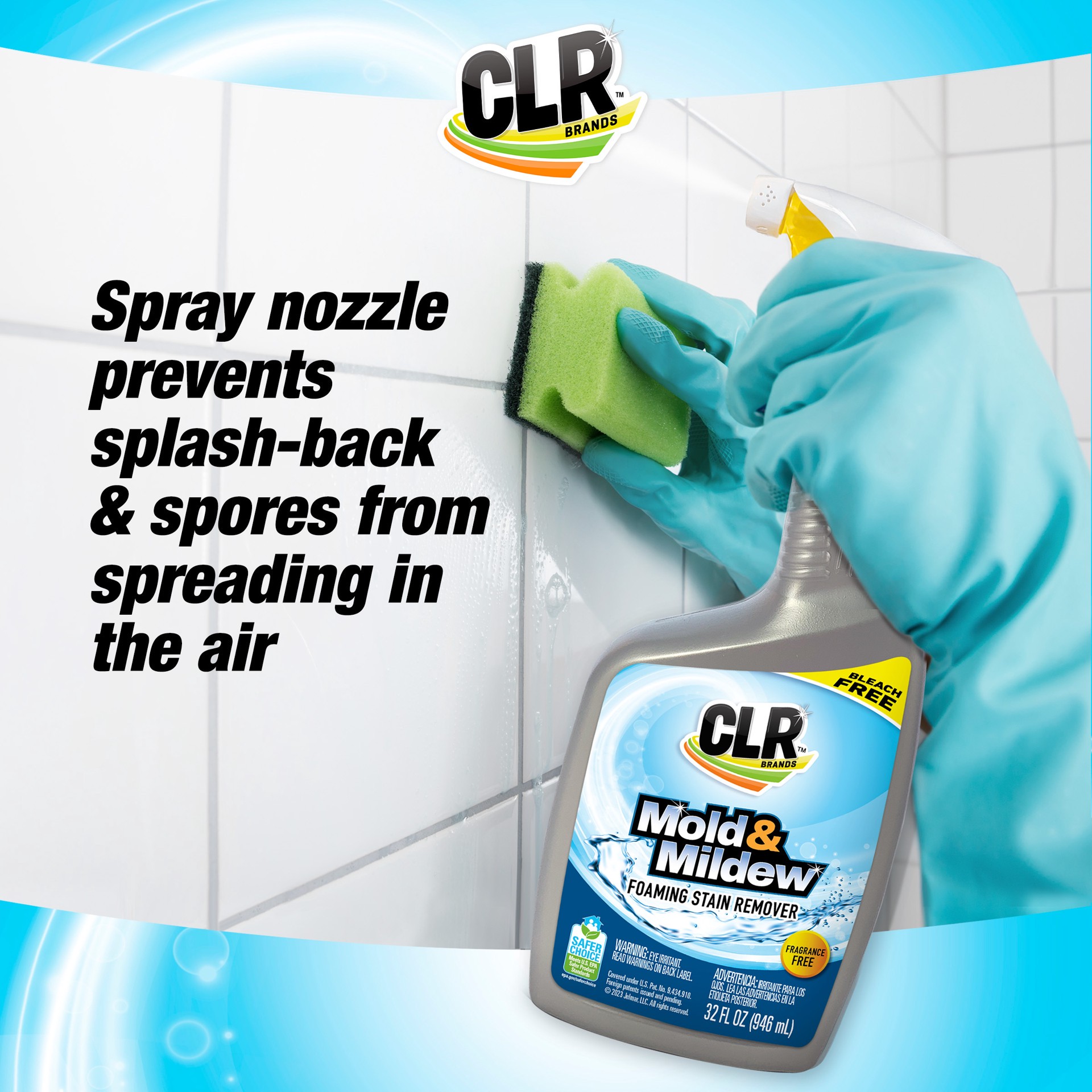 slide 6 of 6, CLR Mold and Mildew Clear 32 -fl oz Unscented Liquid All-Purpose Cleaner, 1 ct