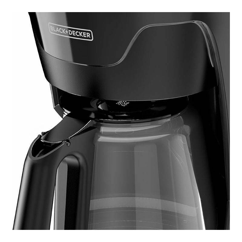 BLACK & DECKER 12-Cup White Drip Coffee Maker at