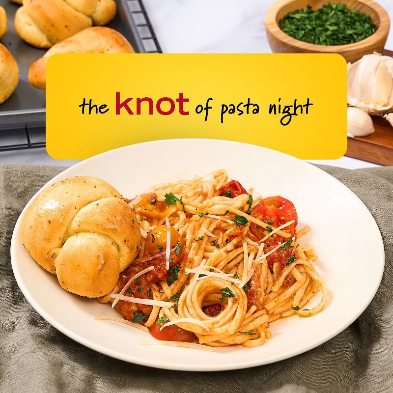 slide 2 of 6, New York Bakery Hand Tied Frozen Garlic Knots - 7.3oz, 7.3 oz