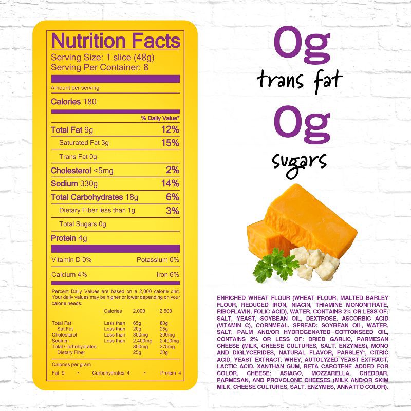 slide 5 of 5, New York Bakery Frozen Five Cheese Texas Toast - 13.5oz, 13.5 oz