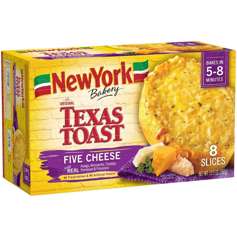 slide 1 of 3, New York Bakery Frozen Five Cheese Texas Toast - 13.5oz, 13.5 oz