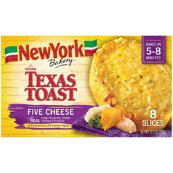 New York Bakery Frozen Five Cheese Texas Toast - 13.5oz