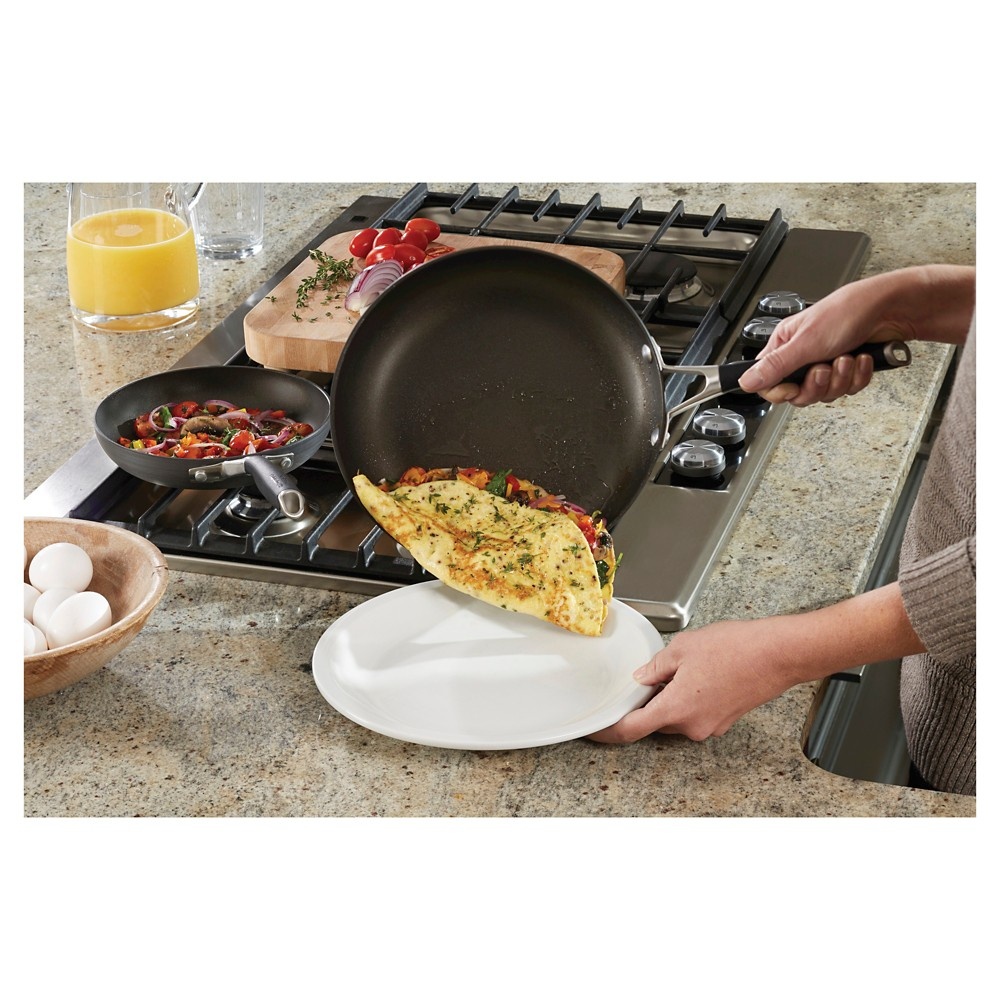 slide 5 of 6, Select by Calphalon 8pc Hard-Anodized Non-Stick Cookware Set, 8 ct
