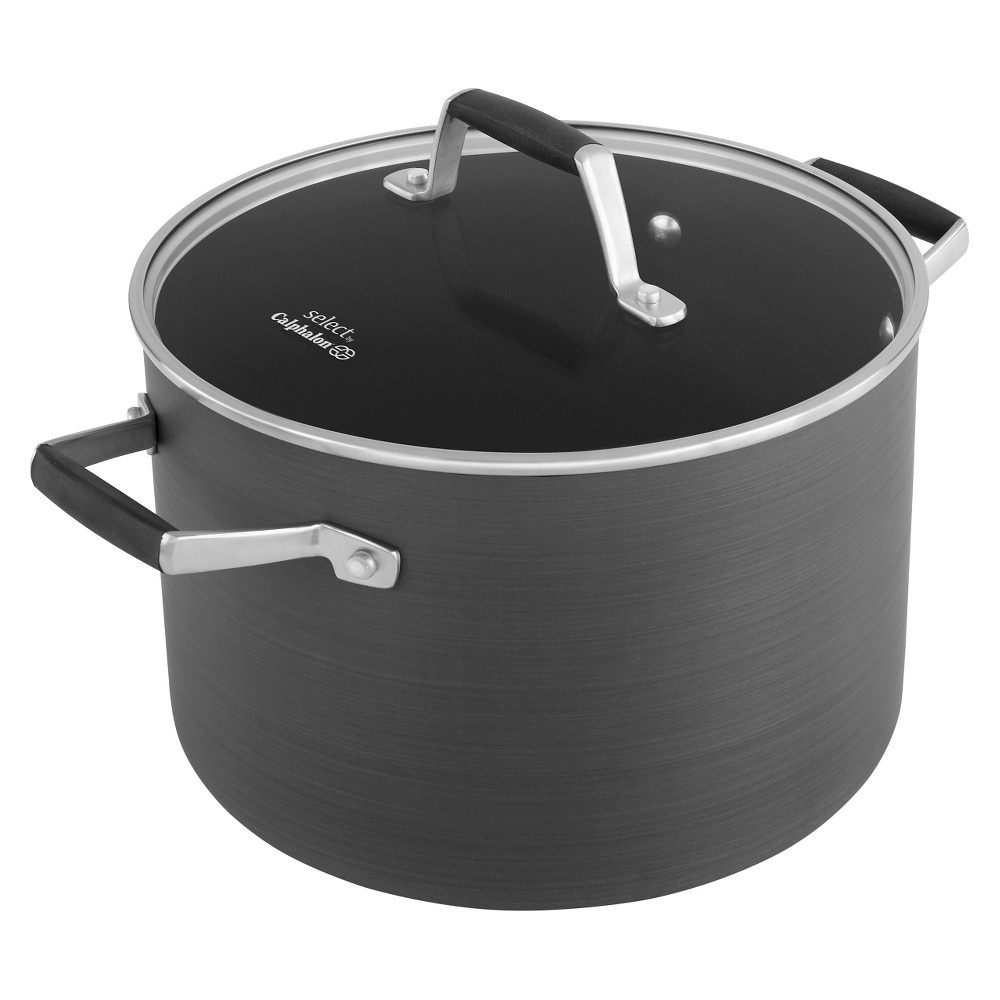 slide 3 of 7, Select by Calphalon 10pc Hard-Anodized Non-Stick Cookware Set, 10 ct