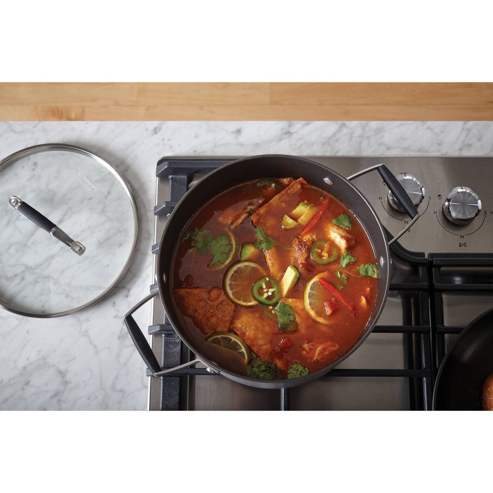 slide 6 of 7, Select by Calphalon 10pc Hard-Anodized Non-Stick Cookware Set, 10 ct