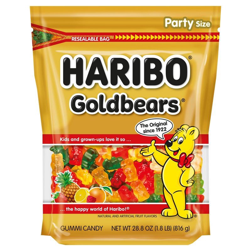 slide 1 of 3, Haribo Goldbears Party Size Candy - 28.8oz, 28.8 oz