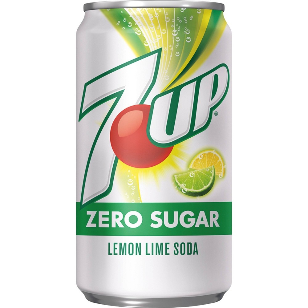 slide 6 of 8, 7UP Zero Sugar Lemon Lime Soda, 6 ct, 7.5 fl oz