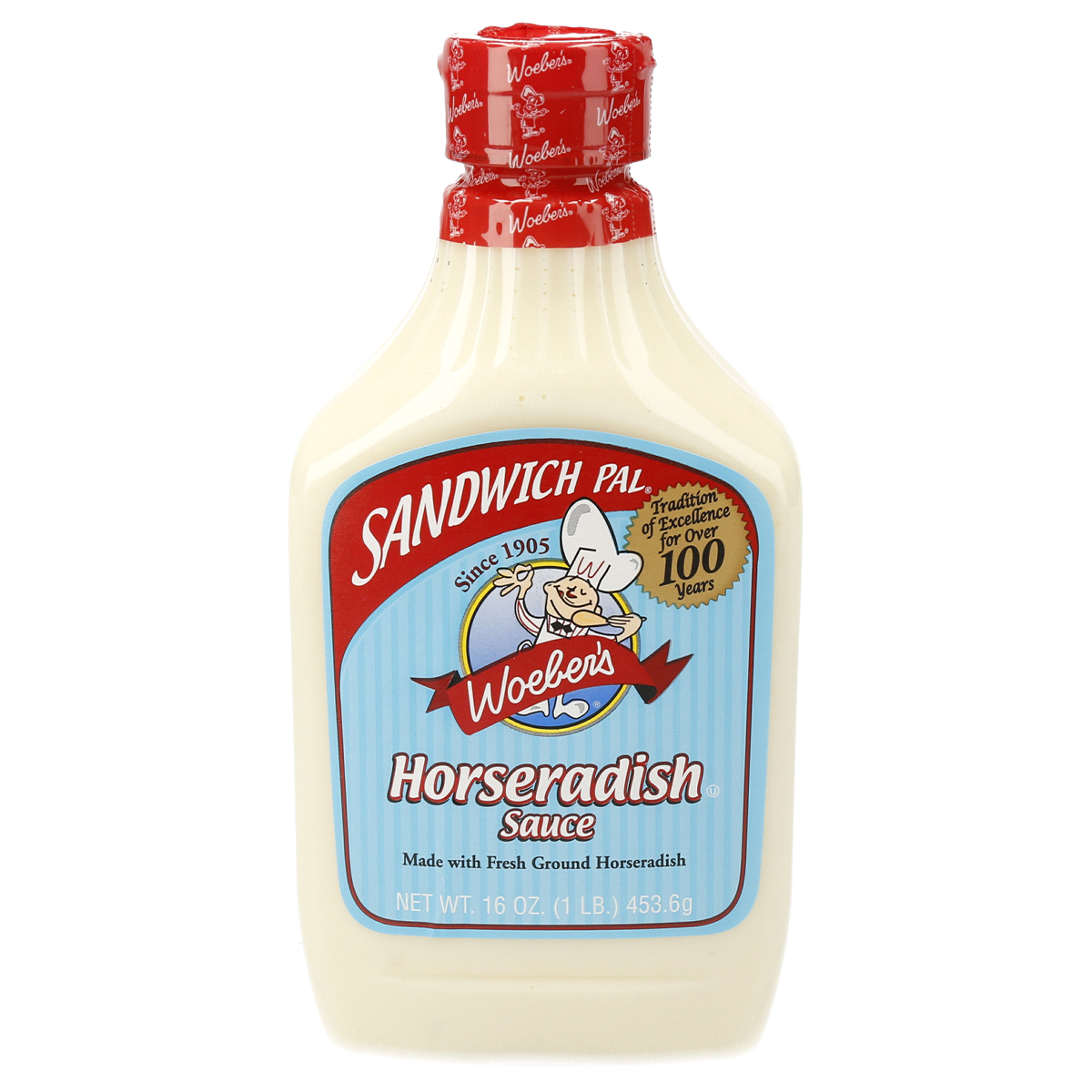 slide 1 of 5, Woeber's Horseradish Sauce, 16 oz