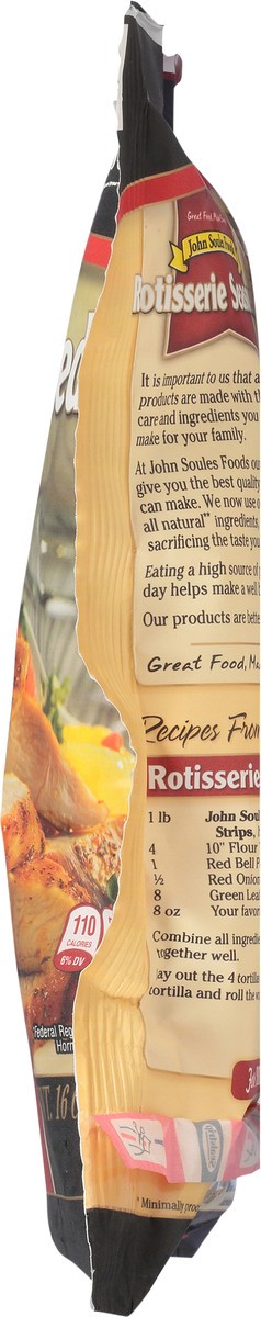 slide 6 of 10, John Soules Foods Seasoned Rotisserie, 16 oz, Frozen, 16 oz