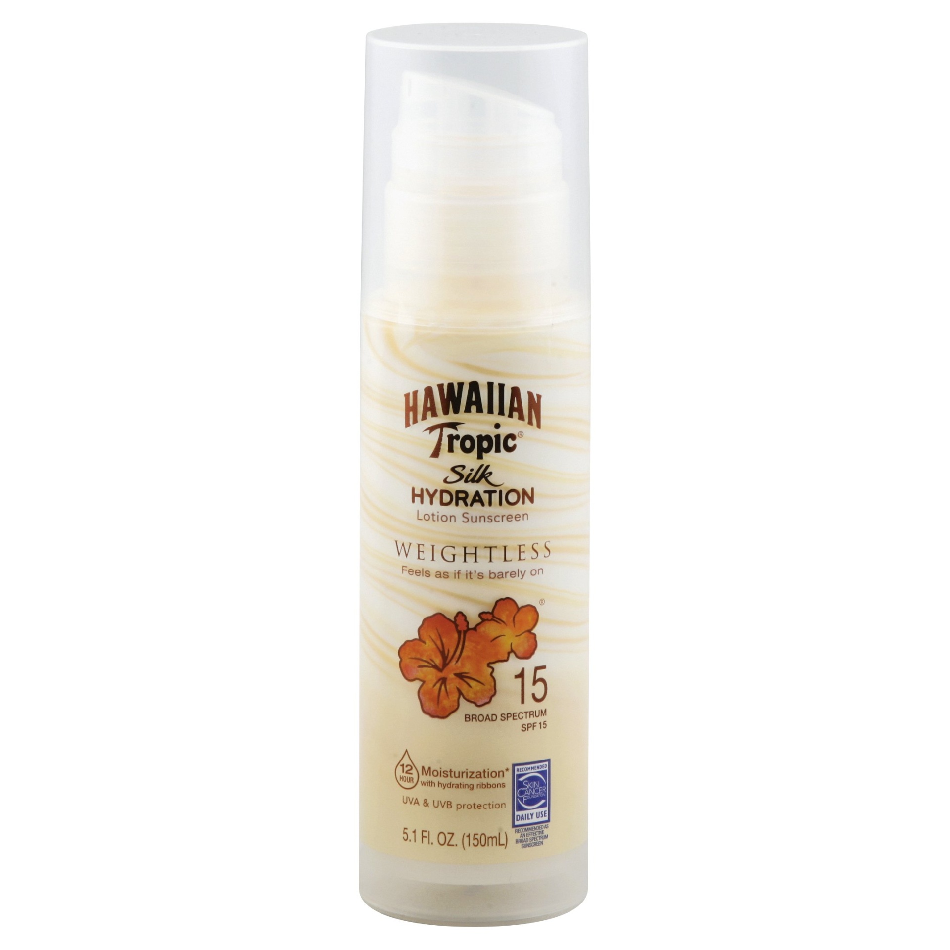 slide 1 of 2, Hawaiian Tropic Silk Hydration Lotion Sunscreen - SPF 15, 5.1 fl oz