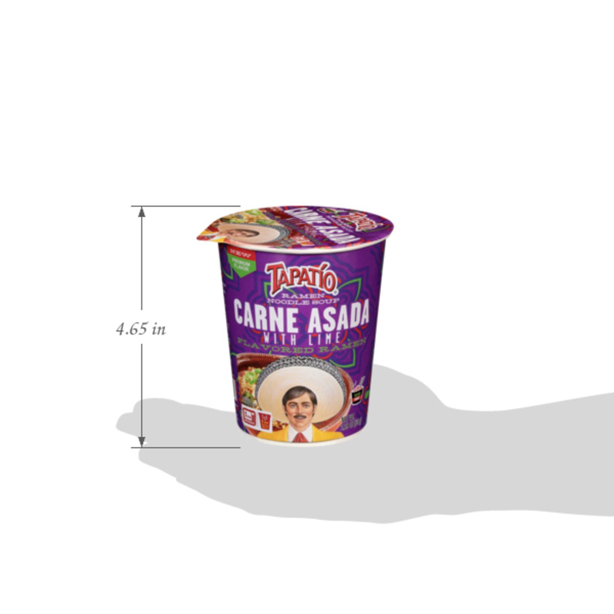 slide 12 of 15, Tapatio Carne Asada with Lime Ramen 2.29 oz, 2.29 oz