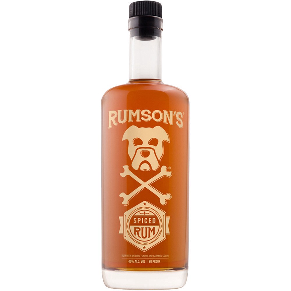 slide 1 of 1, Rumsons Spiced Rum, 750 ml