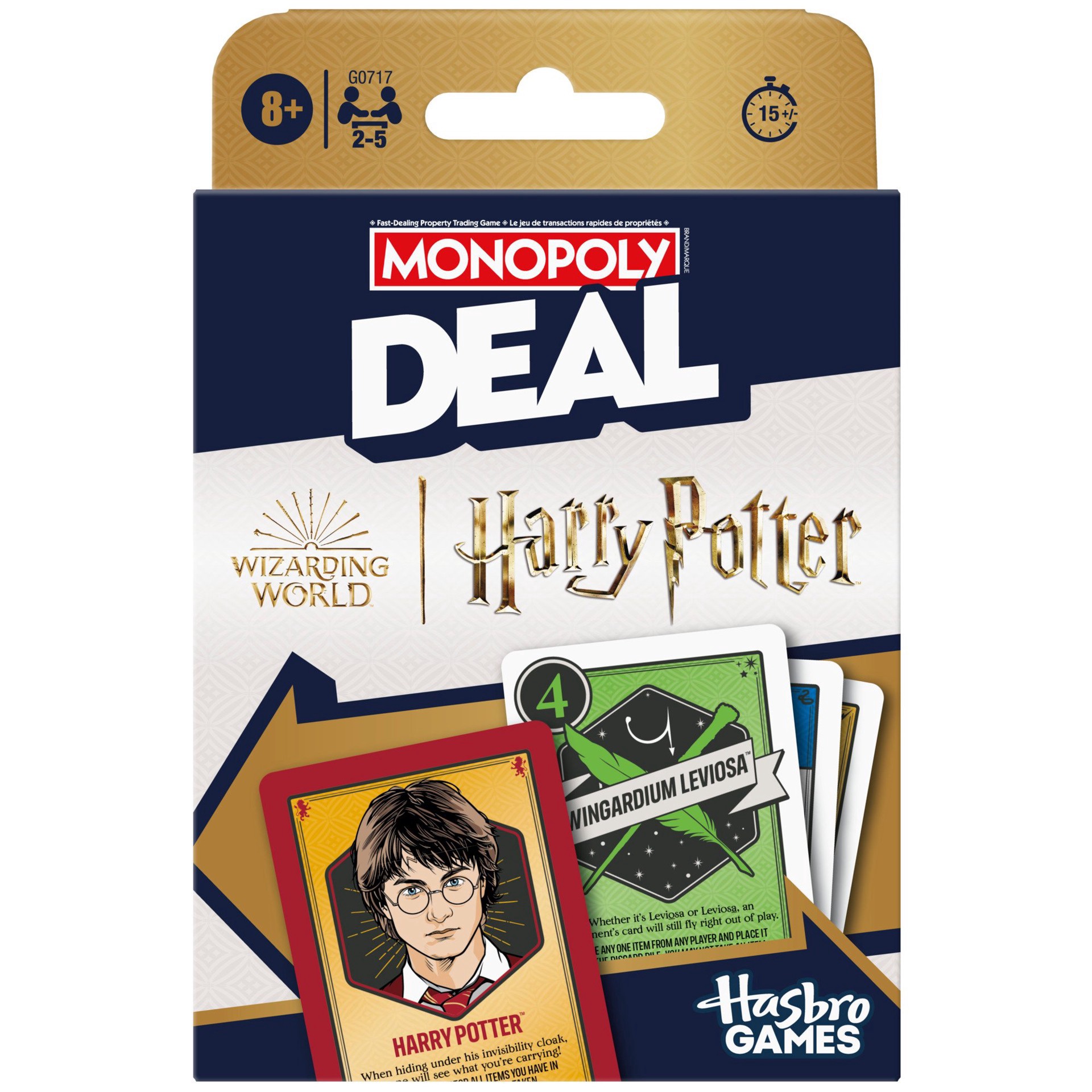 slide 1 of 1, Monopoly Deal Harry Potter Edition Card Game, 1 ct