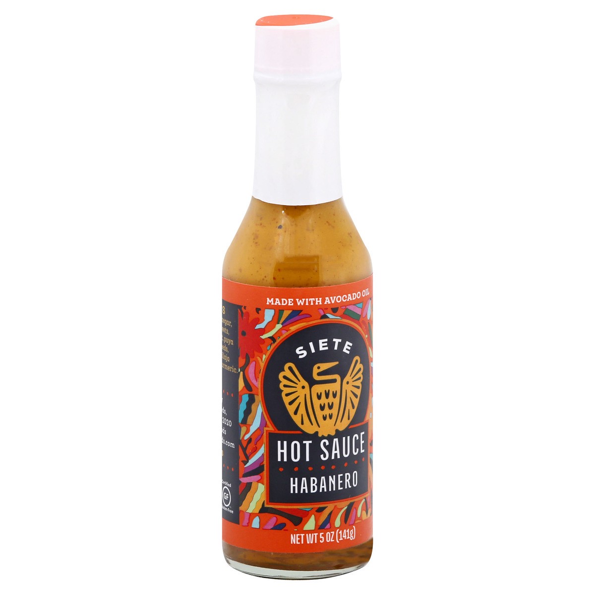 slide 3 of 9, Siete Habanero Hot Sauce 5 oz, 5 oz