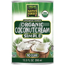 slide 1 of 1, Native Forest Organic Coconut Cream Simple, 13.5 oz