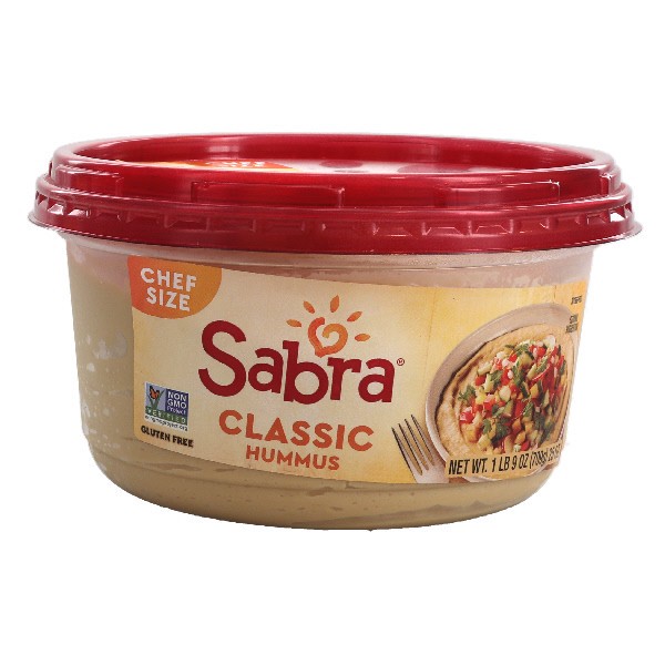 slide 1 of 3, Sabra Classic Hummus 25 oz, 25 oz