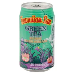 Hawaiian Sun Juice Green Tea 6 Pack Of 11.5 Oz Cans