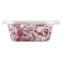 Red Diced Onions - 8 oz