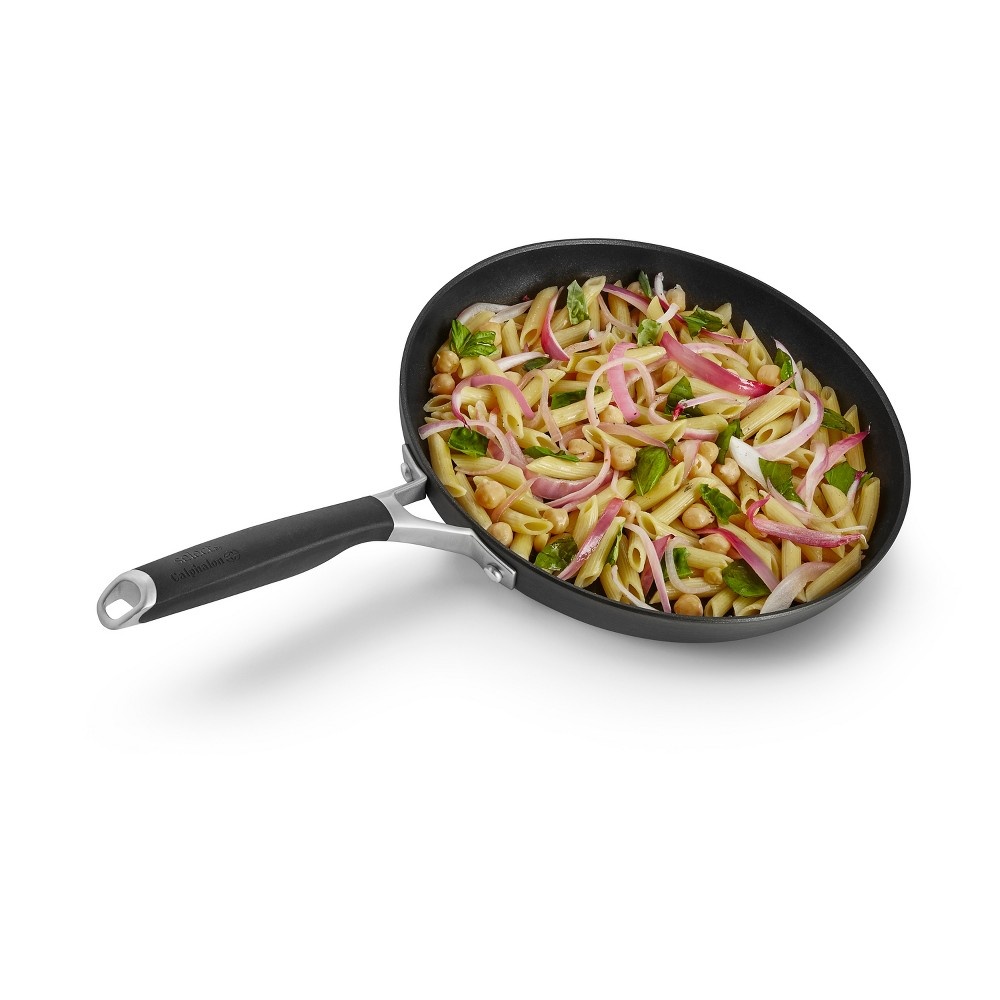 slide 3 of 4, Select by Calphalon 10" Hard-Anodized Non-Stick Fry Pan with Cover, 1 ct