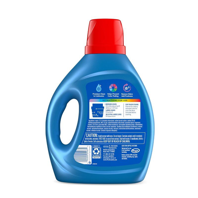 slide 2 of 8, Persil Intense Fresh HE Deep Cleaning Concentrated Liquid Laundry Detergent 64 Loads - 84 fl oz, 84 fl oz