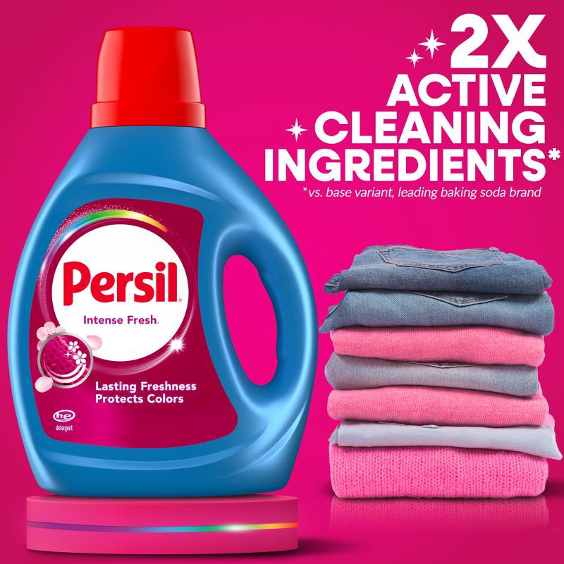 slide 5 of 8, Persil Intense Fresh HE Deep Cleaning Concentrated Liquid Laundry Detergent 64 Loads - 84 fl oz, 84 fl oz