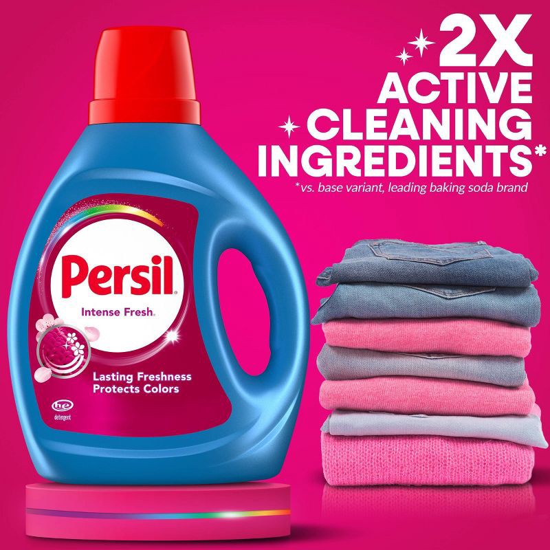 slide 6 of 8, Persil Intense Fresh HE Deep Cleaning Concentrated Liquid Laundry Detergent 64 Loads - 84 fl oz, 84 fl oz