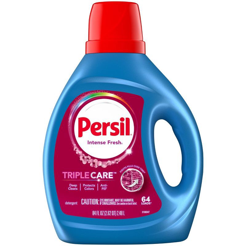 slide 1 of 10, Persil Intense Fresh HE Deep Cleaning Concentrated Liquid Laundry Detergent 64 Loads - 84 fl oz, 84 fl oz