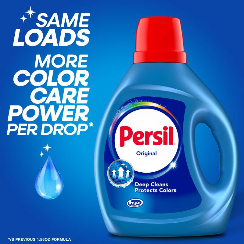 slide 3 of 10, Persil Original HE Deep Cleaning Concentrated Liquid Laundry Detergent 64 Loads - 84 fl oz, 84 fl oz