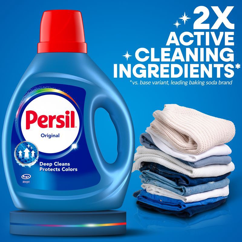 slide 5 of 10, Persil Original HE Deep Cleaning Concentrated Liquid Laundry Detergent 64 Loads - 84 fl oz, 84 fl oz