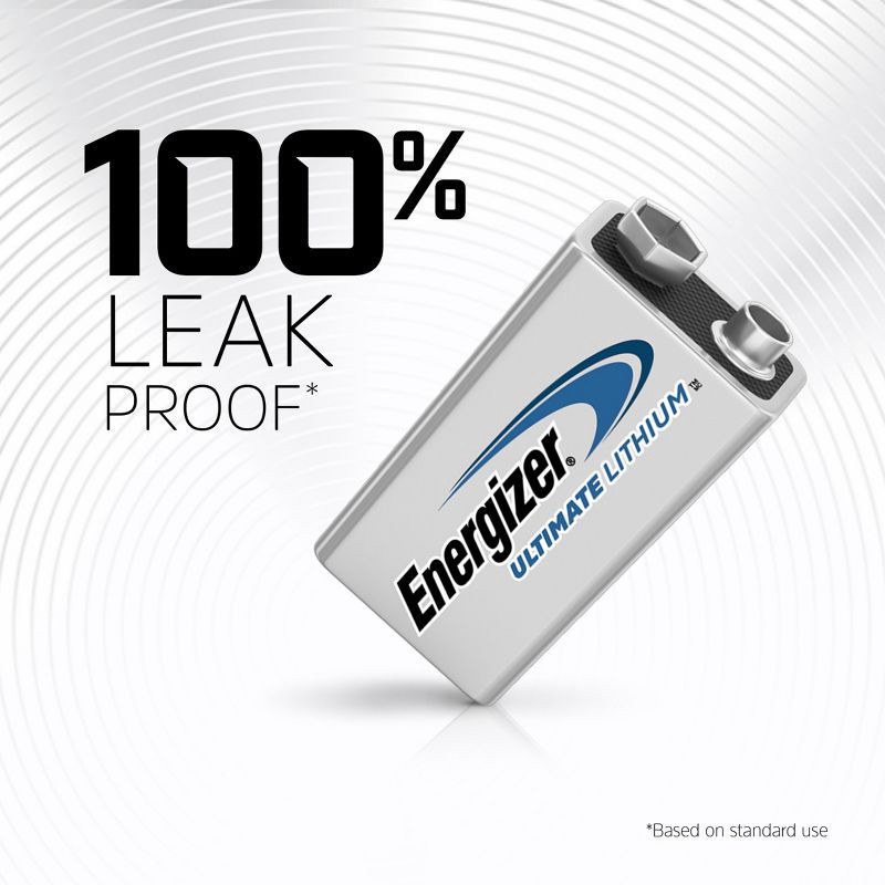 slide 7 of 9, Energizer Ultimate Lithium 9V Batteries, 1 ct