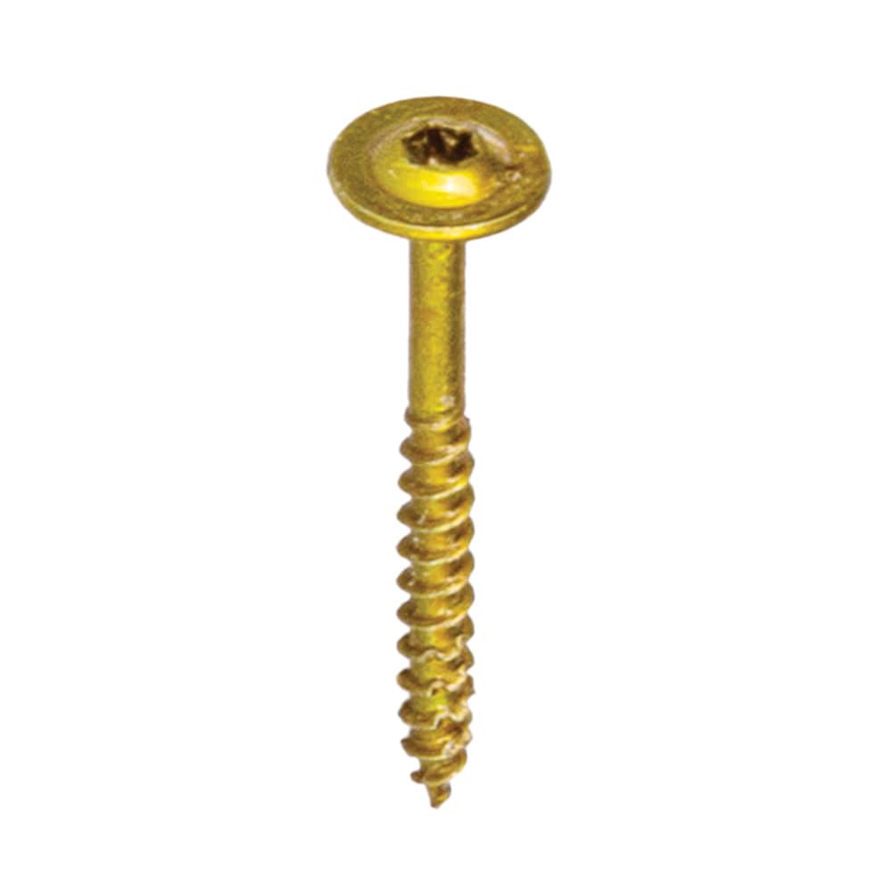 slide 2 of 6, GRK #8 x 1-in Polymer Interior Cabinet mounting screws ( 100 -Per Box ), 1 ct