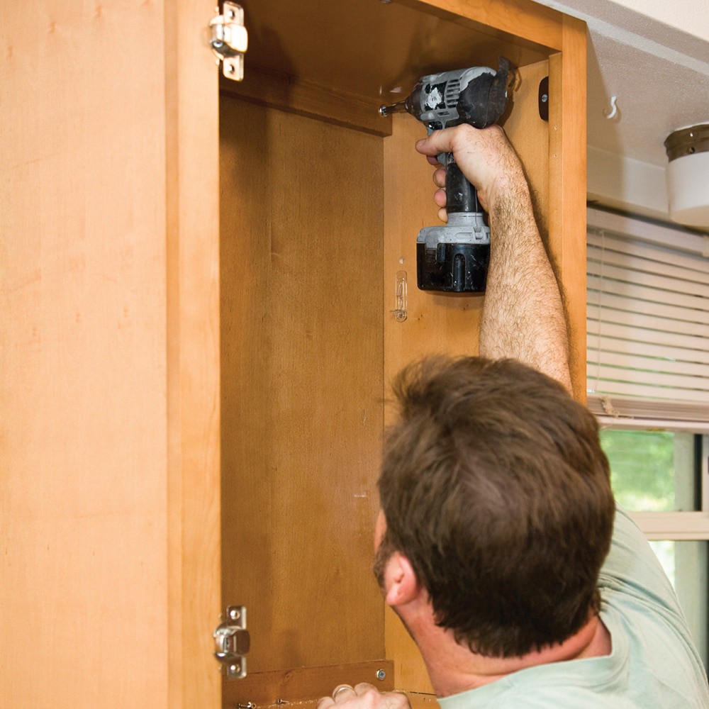 slide 5 of 6, GRK #8 x 1-in Polymer Interior Cabinet mounting screws ( 100 -Per Box ), 1 ct