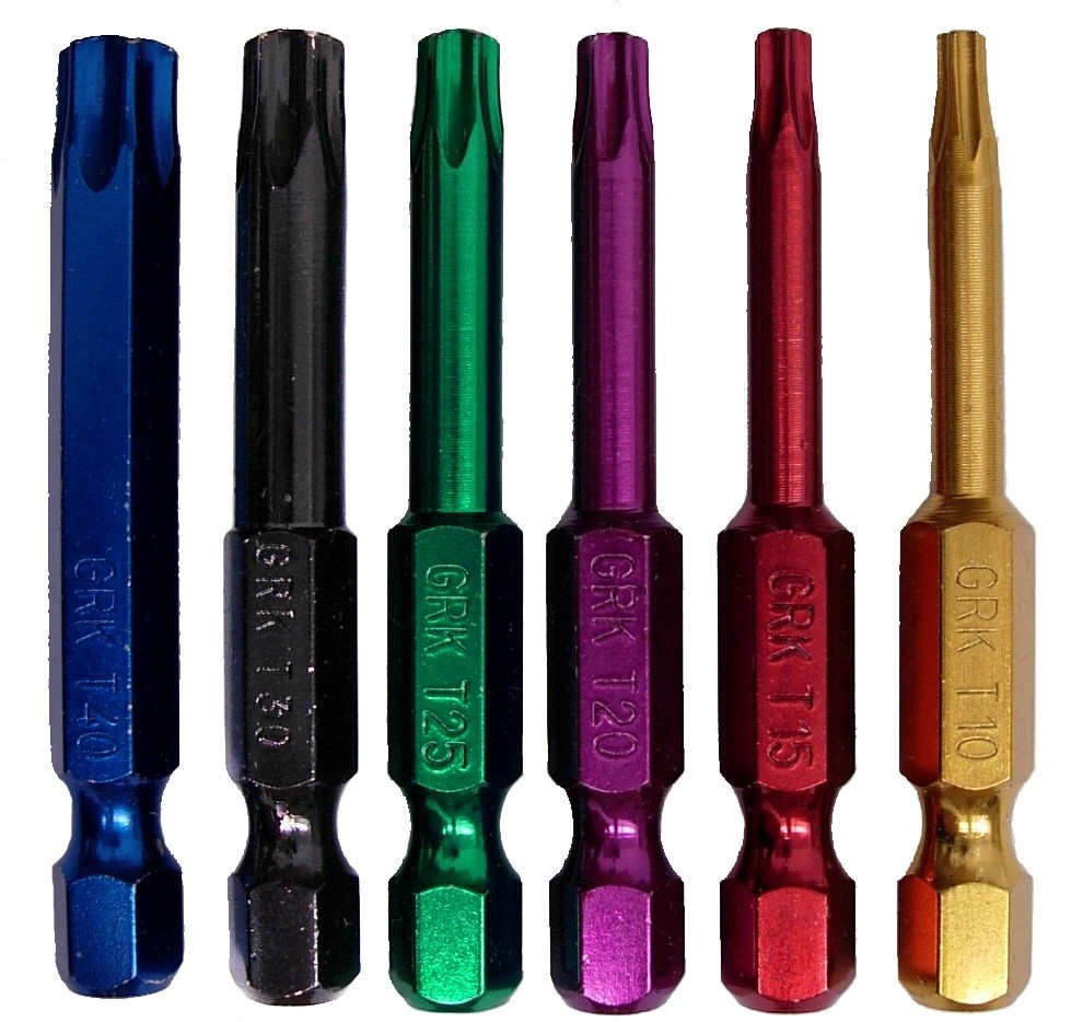 slide 4 of 6, GRK 2-in T40 Torx Screwdriver Bit 2 -Piece, 1 ct