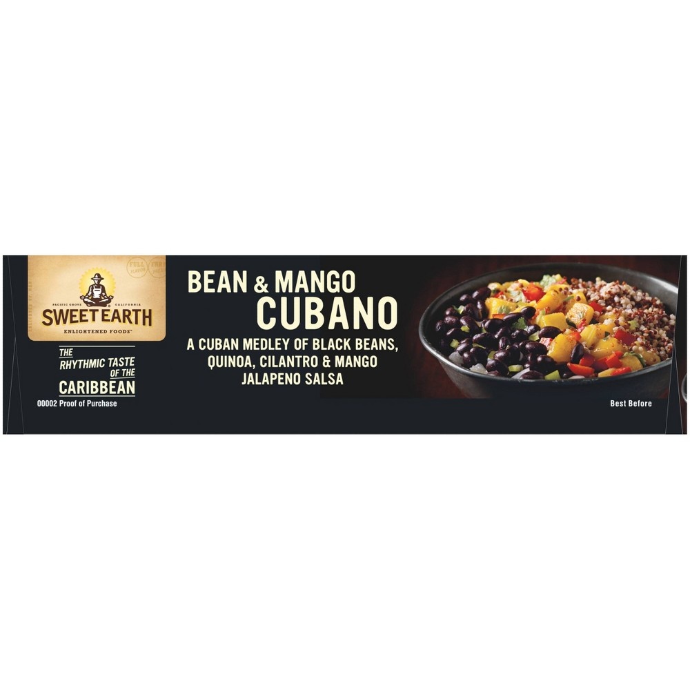 slide 9 of 9, Sweet Earth Natural Foods Bean and Mango Frozen Cubano, 9 oz