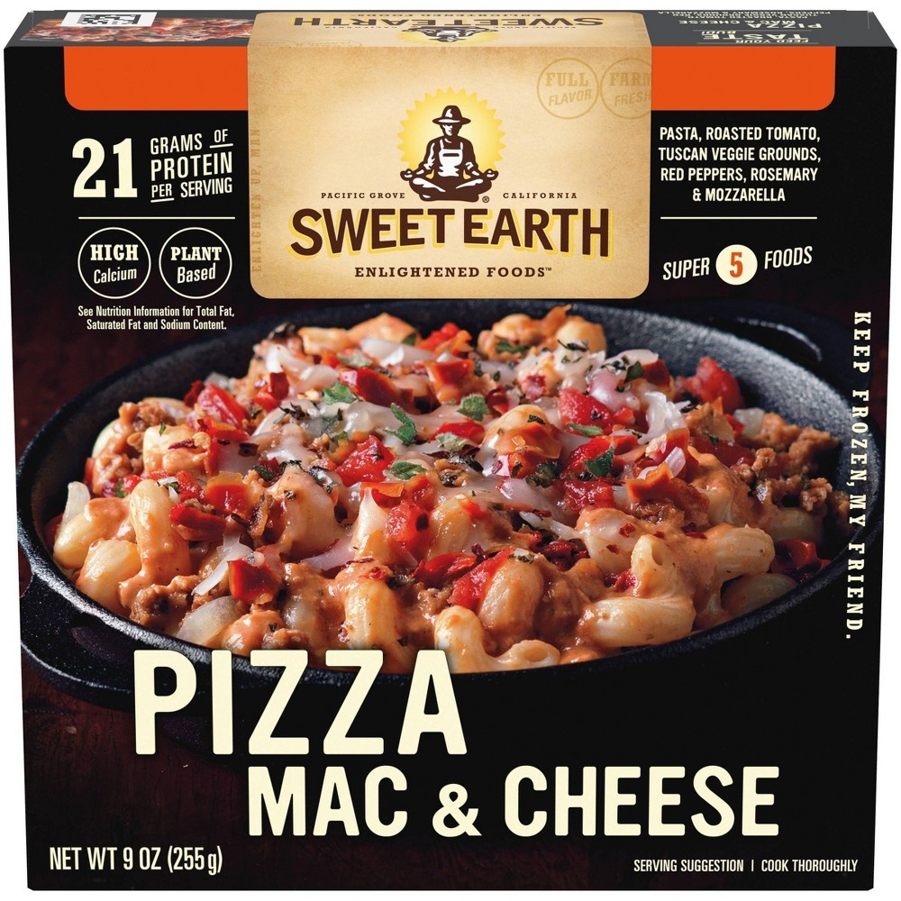 slide 5 of 9, Sweet Earth Natural Foods Frozen Pizza Mac & Cheese - 9oz, 9 oz