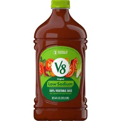 V8 Juice V8 Original Low Sodium 100% Vegetable Juice - 64 fl oz Bottle