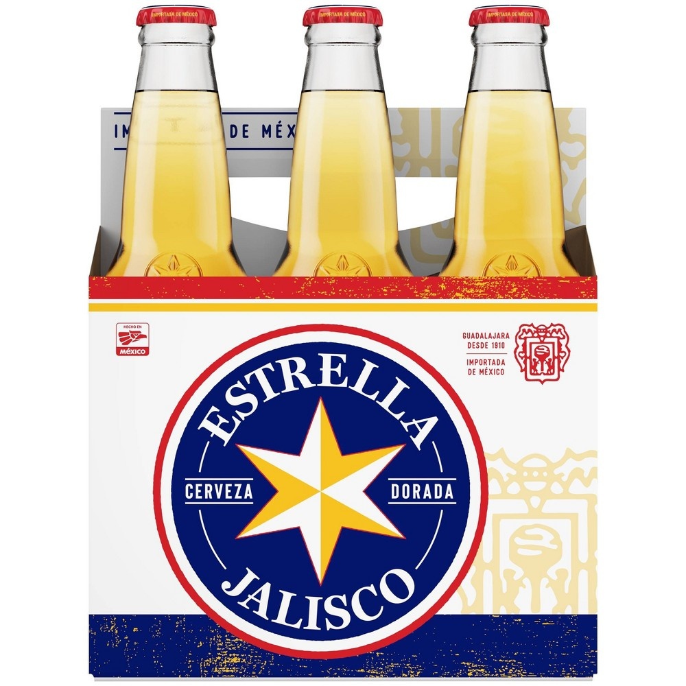 slide 3 of 5, Estrella Jalisco Beer, 6 ct; 12 fl oz