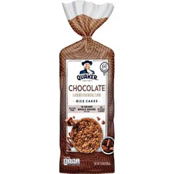 Quaker Chocolate Gluten Free Large Rice Cakes - 7.23oz