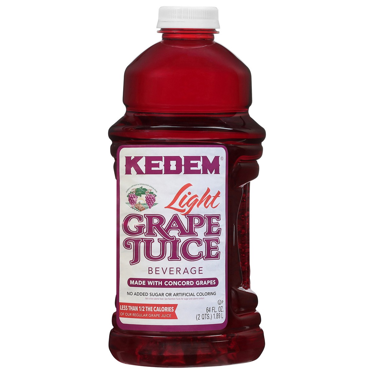 slide 10 of 15, Kedem Light Grape Juice 64 fl oz, 64 fl oz