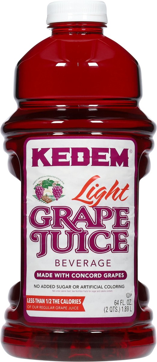 slide 9 of 15, Kedem Light Grape Juice 64 fl oz, 64 fl oz