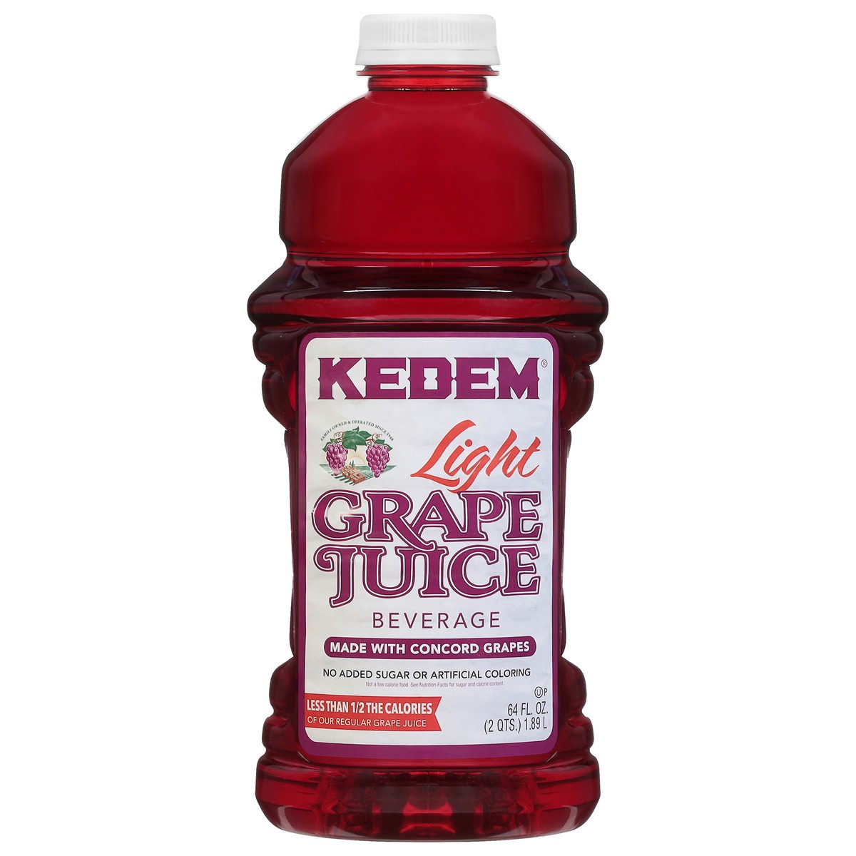 slide 15 of 15, Kedem Light Grape Juice 64 fl oz, 64 fl oz