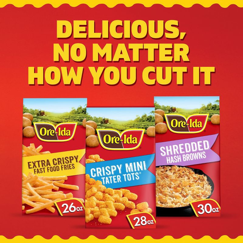 slide 9 of 10, Ore-Ida Gluten Free Frozen Mini Tater Tots - 28oz, 28 oz