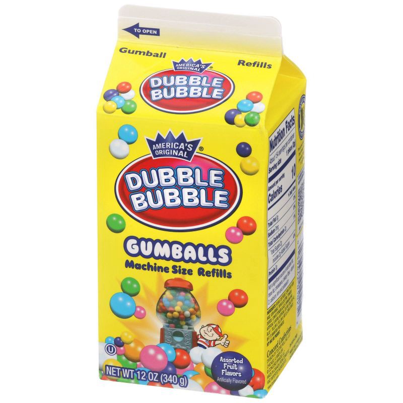 slide 3 of 6, Dubble Bubble Machine Size Refills Gumballs - 12oz, 12 oz