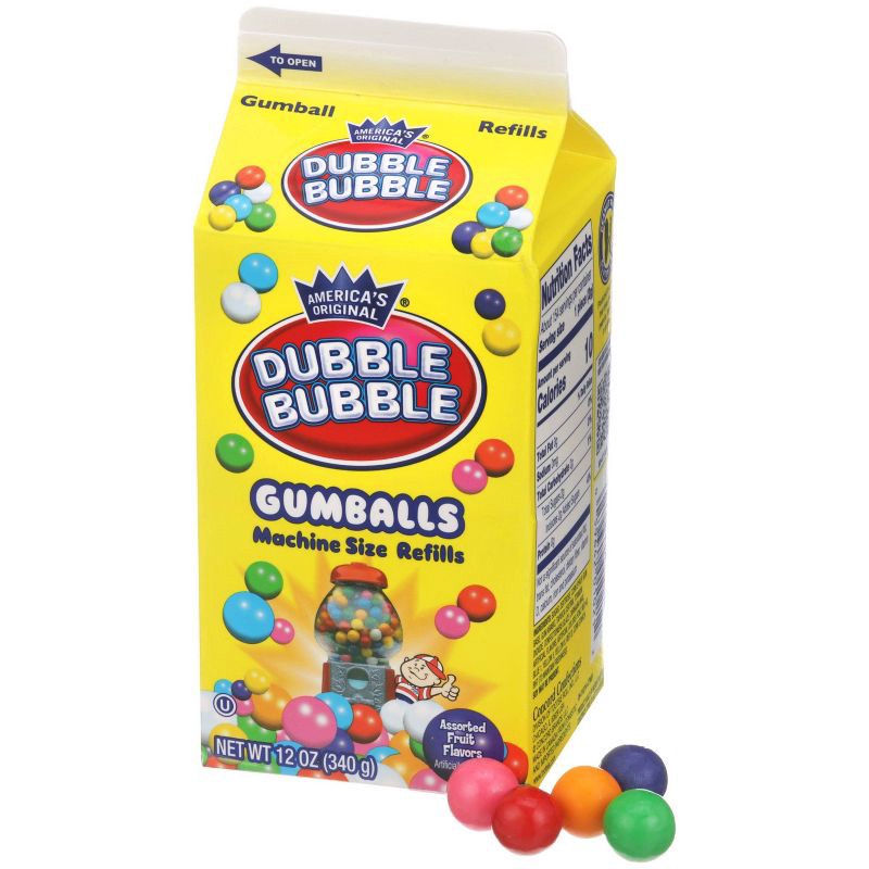 slide 4 of 6, Dubble Bubble Machine Size Refills Gumballs - 12oz, 12 oz