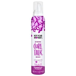 Not Your Mothers Hair Curl Talk Fragrance and Protein Free Activating Mousse