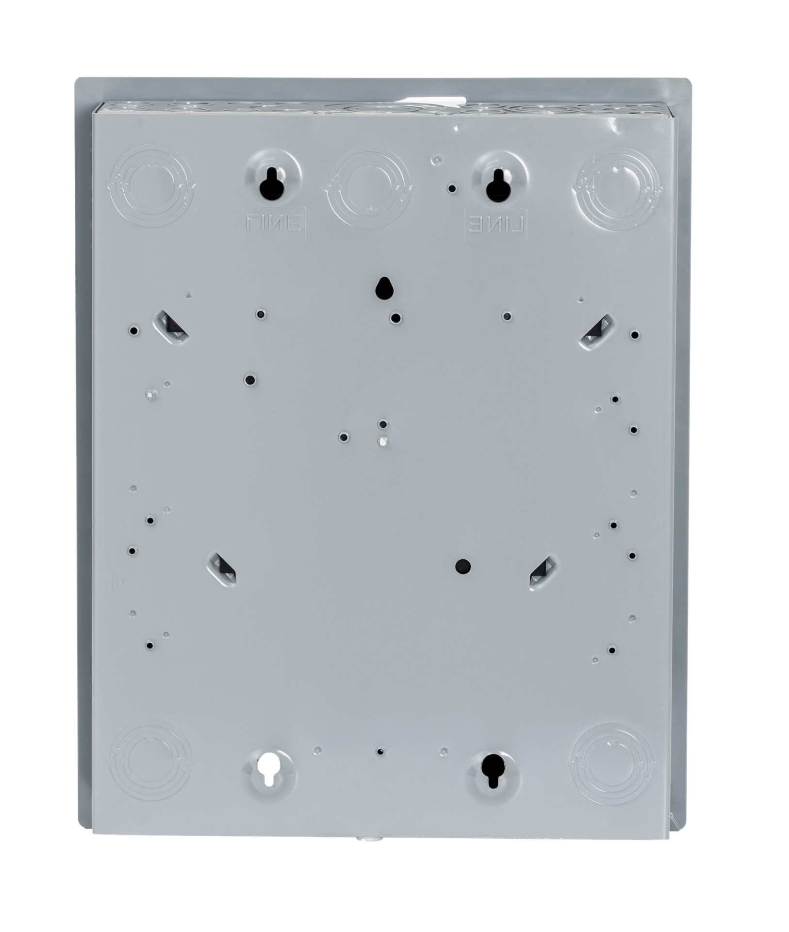 slide 6 of 6, Square D Homeline 100 -Amp 12 -Spaces 24 -Circuit Indoor Main breaker Plug-On Neutral Load Center, 1 ct