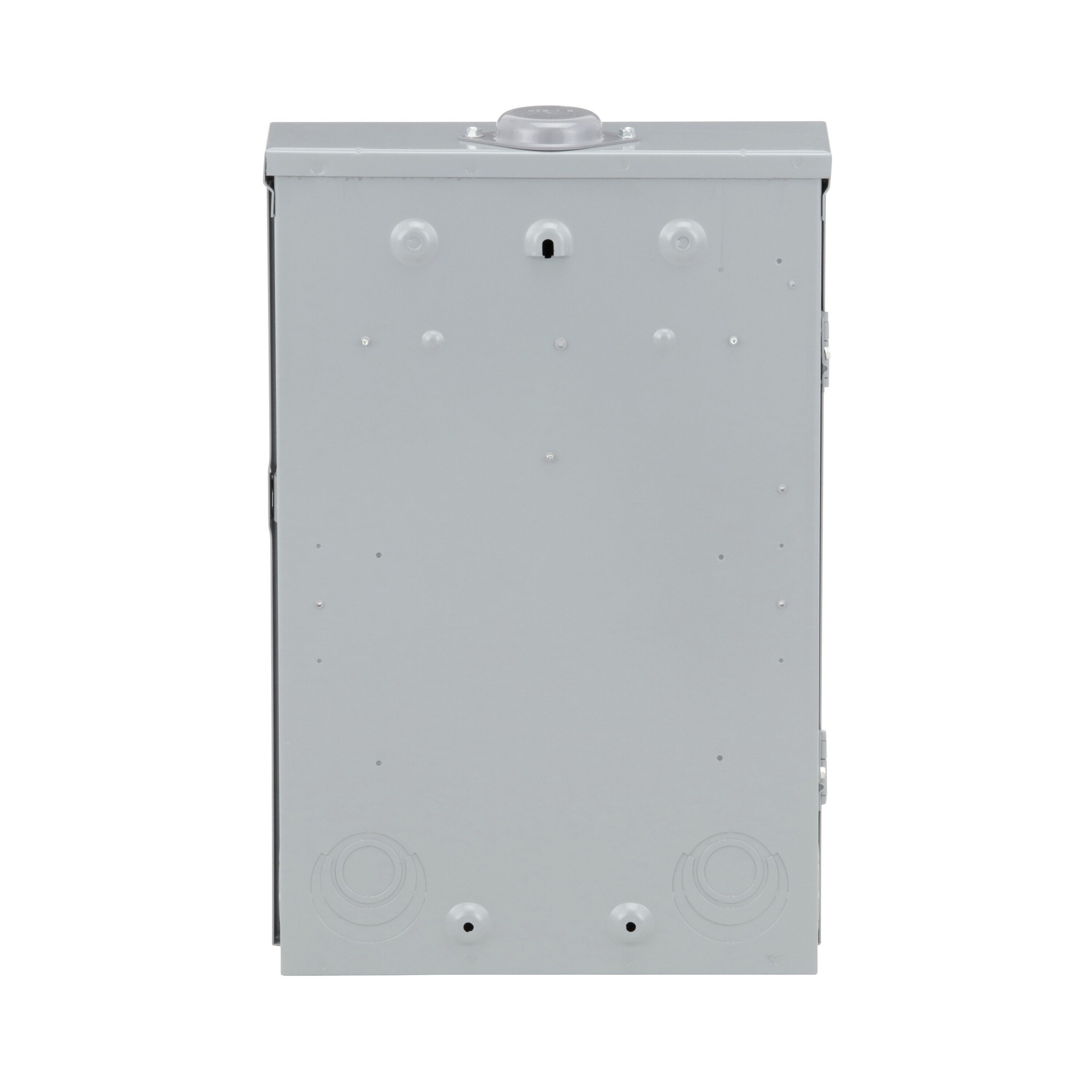 slide 5 of 5, Square D Homeline 100 -Amp 20 -Spaces 40 -Circuit Outdoor Main Breaker Plug-On Neutral Load Center, 1 ct