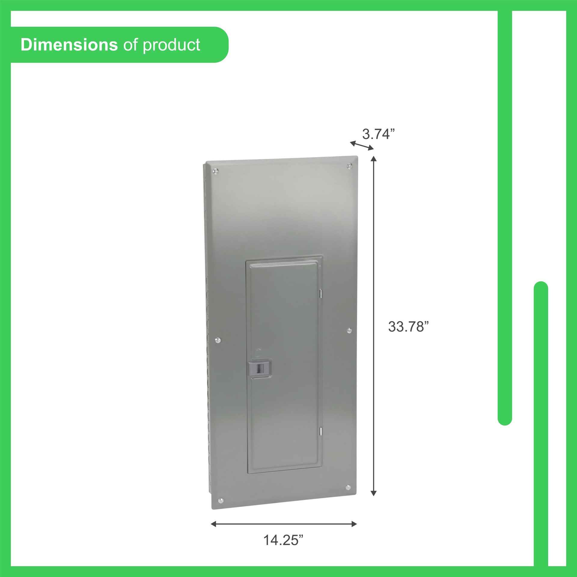 slide 2 of 5, Square D Homeline 100 -Amp 30 -Spaces 60 -Circuit Indoor Main Breaker Plug-On Neutral Load Center, 1 ct
